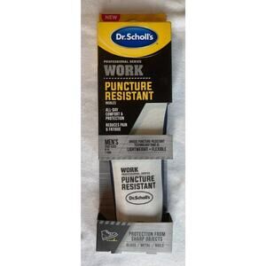 Dr. Scholls Professional‎ Work Series Puncture Resistant Insoles Mens Size 8-14